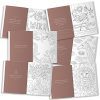 LEAF & GOLD® Livre de Coloriage Adulte : Mandalas de Pleine Conscience, Plus de 30 Motifs avec Perforation