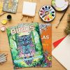 Lot de 2 Livres de Coloriage Anti-Stress pour Adultes : Mandalas Hiboux et Nature, Spirales, 40 Motifs