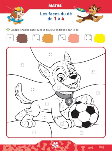 Mon coloriage magique Pat'Patrouille : Apprendre en s'amusant dès 3 ans