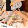 Livre de Coloriage Mandala Animaux pour Enfants : Stress Réduit, Motricité Améliorée, Papier Premium A4