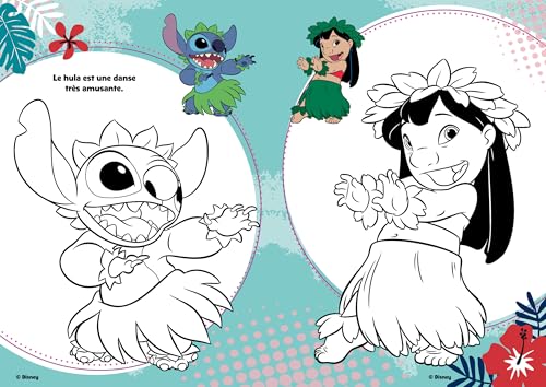 Disney Stitch Coloriage : Plus de 100 Stickers pour des Heures d'Aventure Créative Dès 4 Ans
