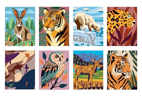 Merveilleux Animaux : 40 Coloriages Mystère pour Découvertes Ludiques