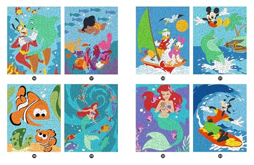 DISNEY - Mes Coloriages Magiques - Mystères La Mer - Activités Créatives dès 6 ans
