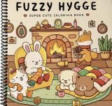 Fuzzy Hygge: Livre de coloriage anti-stress avec animaux adorables pour adultes et adolescents