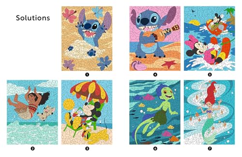 DISNEY - Mes Coloriages Magiques - Mystères La Mer - Activités Créatives dès 6 ans