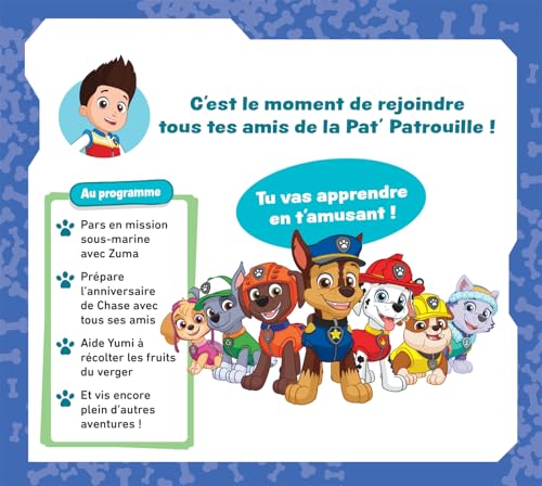 Valisette d'Activités Pat'Patrouille : Maternelle MS/GS - Apprentissage Ludique 4-5 ans