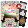 Finoly Mandalas à Colorier pour Adultes : Cahier Anti-Stress aux Motifs Magiques, Reliure Spirale, Format A4