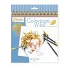 MY MANDARINE Carnet de coloriage Wild - Collection Emmanuelle Colin - 28 pages 20x20cm - Papier Clairefontaine 250g