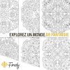 Finoly Mandalas A4 : Cahier Anti-Stress à Reliure Spirale pour Adultes - Papier Premium pour Art-Thérapie