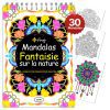 Finoly Mandalas A4 : Cahier Anti-Stress à Reliure Spirale pour Adultes - Papier Premium pour Art-Thérapie