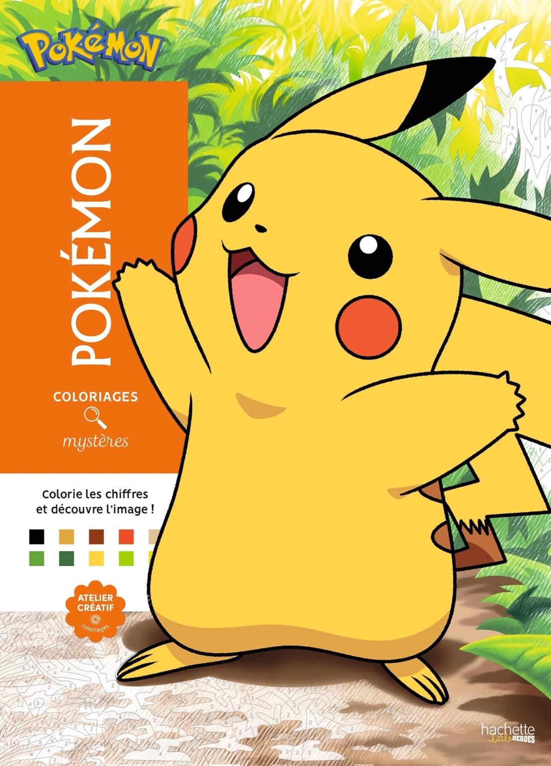 Coloriages Mystères Pokémon : 50 Illustrations à Révéler par Numéros