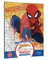 SPIDER-MAN : Coloriages Magiques Trompe-l'oeil - Héros contre Vilains (7+)