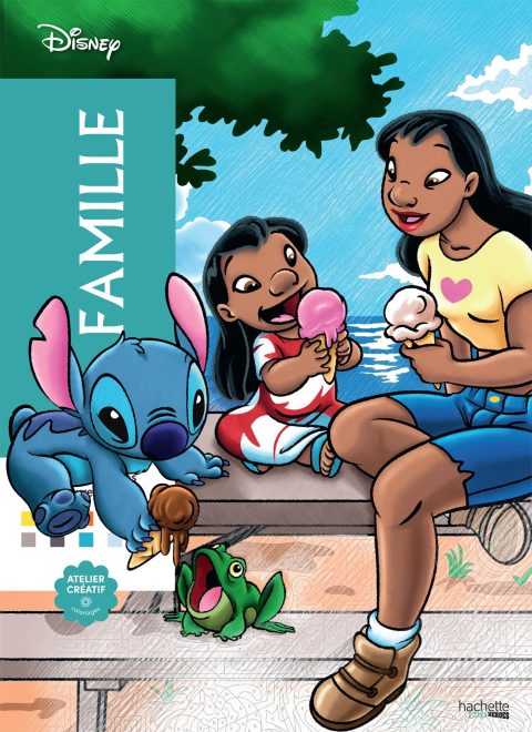 Coloriages Mystères Disney - Famille : Détente et Créativité pour Tous les Âges