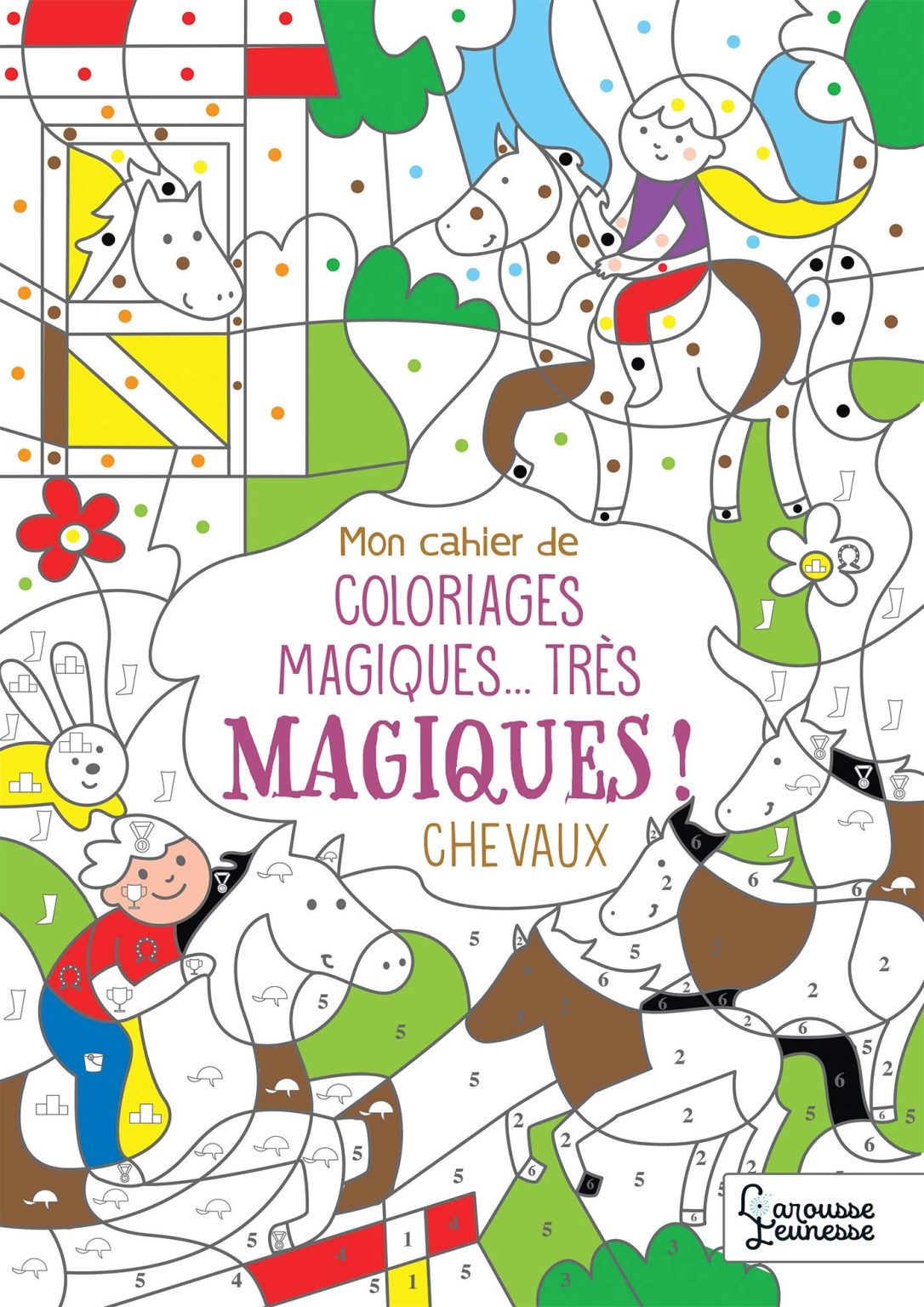 Mon Cahier de Coloriages Magiques Chevaux : 32 Illustrations Enchantées pour Enfants dès 5 ans
