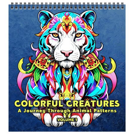 Livre de Coloriage pour Adultes : 32 Mandalas Animaux Relaxants pour Réduire le Stress et Stimuler la Créativité