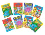 Libetui Lot de 8 Mini Livres de Coloriage pour Enfants - Thèmes Variés : Jungle, Ferme, Monde Marin, Zoo