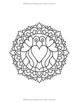 Maxi Mandala – Livre de coloriage adulte, 300 pages | Animaux, skull, art déco, tribal | Grand format 21,6 × 27,9 cm