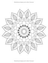50 Mandalas – Livre de coloriage pour adultes | Mandalas anti-stress, détente et pleine conscience
