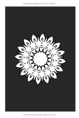 Livre de coloriage Mandala de nuit – 80 mandalas anti-stress, une page par motif, pour adultes et enfants (86 pages)