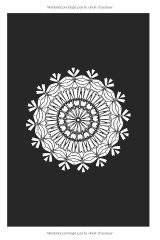 Livre de coloriage Mandala de nuit – 80 mandalas anti-stress, une page par motif, pour adultes et enfants (86 pages)