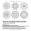 Mandalas Faciles – Tribal | Livre de coloriage anti-stress pour enfants, débutants et adultes | 48 illustrations | Format carré 21,6 cm | 100 pages