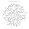 Mandalas – Livre de coloriage adulte anti-stress, 35 motifs relaxants à colorier
