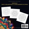 Mandalas – Livre de coloriage adulte anti-stress, 35 motifs relaxants à colorier