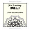 Livre de coloriage Mandalas & Villes de Turquie – Grand format carré 21 x 21 cm, 61 pages, anti-stress pour adultes et enfants
