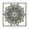 Livre de coloriage Mandalas & Villes de Turquie – Grand format carré 21 x 21 cm, 61 pages, anti-stress pour adultes et enfants