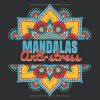 Mandalas Anti‑Stress – Livre de coloriage pour adultes | 49 mandalas | 100 pages | Format carré 21,6 cm