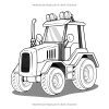 Cahier de coloriage véhicules dès 5 ans – 50 transports à colorier: voitures, tracteurs, camions de pompier, avions, bateaux