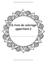 Mandala Anti-Stress – Livre de coloriage adulte grand format : 50 mandalas pour se détendre et se relaxer
