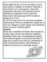 Mandala Anti-Stress – Livre de coloriage adulte grand format : 50 mandalas pour se détendre et se relaxer