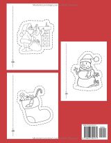 Coloriage et Découpage Noël – Cahier d’activités dès 3 ans | 110 pages en français