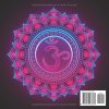 50 Mandalas – Cahier de coloriage adulte anti-stress, mandalas fleurs, format carré 8,5 x 8,5 pouces, impression recto