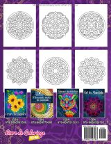 Mandalas faciles – Livre de coloriage pour enfants et adultes, 50 motifs simples et relaxants