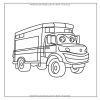 Gros Livre de Coloriage Enfants 4-8 ans – Véhicules (voitures, camions, trains, avions, bateaux) – 150 pages – Grand format carré – Activité anti-stress