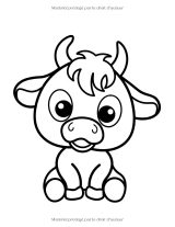 Animaux heureux – Coloriages pour tout-petits : 100 animaux drôles, livre facile pour enfants d’âge préscolaire (1-4 ans)