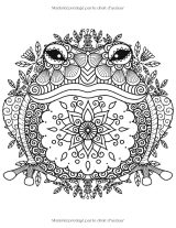 Animaux Mandala – Livre de coloriage anti-stress pour adultes | Motifs d’animaux à colorier, grand format 21,59 x 27,94 cm