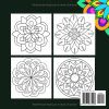 Mandalas – Livre de Coloriage Seniors: 40 Mandalas Anti-stress, Gros Caractères | Cahier de Coloriage Adulte Relaxant (Français)