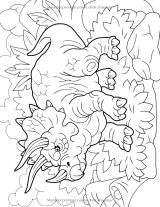 Grand cahier de coloriage dinosaures – 123 dinosaures à colorier pour enfants de 4 à 10 ans (T‑Rex, Tricératops, Diplodocus, Ptéranodon)