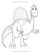 Grand cahier de coloriage dinosaures – 123 dinosaures à colorier pour enfants de 4 à 10 ans (T‑Rex, Tricératops, Diplodocus, Ptéranodon)