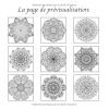 100 Magnifiques Mandalas – Livre de coloriage antistress pour adultes (Volume 3)