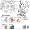 Fleurs #2 – Livre de coloriage seniors : grands dessins faciles pour adultes et débutants | Cahier anti-stress, 30 motifs floraux, format carré 21,6 cm
