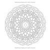 100 Magnifiques Mandalas – Livre de coloriage anti-stress pour adultes et enfants, grand format carré, 100 motifs, idée cadeau