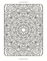 Livre de Coloriage Mandala – 100 mandalas relaxants pour soulager le stress, méditation et pleine conscience (pages recto)