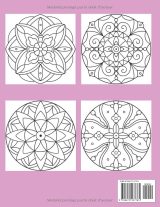 Livre de coloriage Mandala pour enfants 5–9 ans – 30 mandalas simples, grand format 21,6 x 27,9 cm