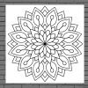 Mini Mandalas Dans Ta Poche ! Vol. 3 – Livre de coloriage mandala 6x6, 30 motifs relaxants, format petit et élégant