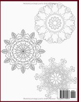 50 Mandalas de Noël – Cahier de coloriage anti-stress pour adultes, grand format