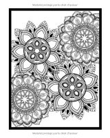 Cahier de coloriage Mandalas – 30 mandalas à colorier | Grand format 20,32 x 25,4 cm | 60 pages | Dès 3 ans